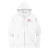 Red Level DistrictÂ® V.I.T.â„¢ Fleece Full-Zip Hoodie Embroidery - Mato & Hash