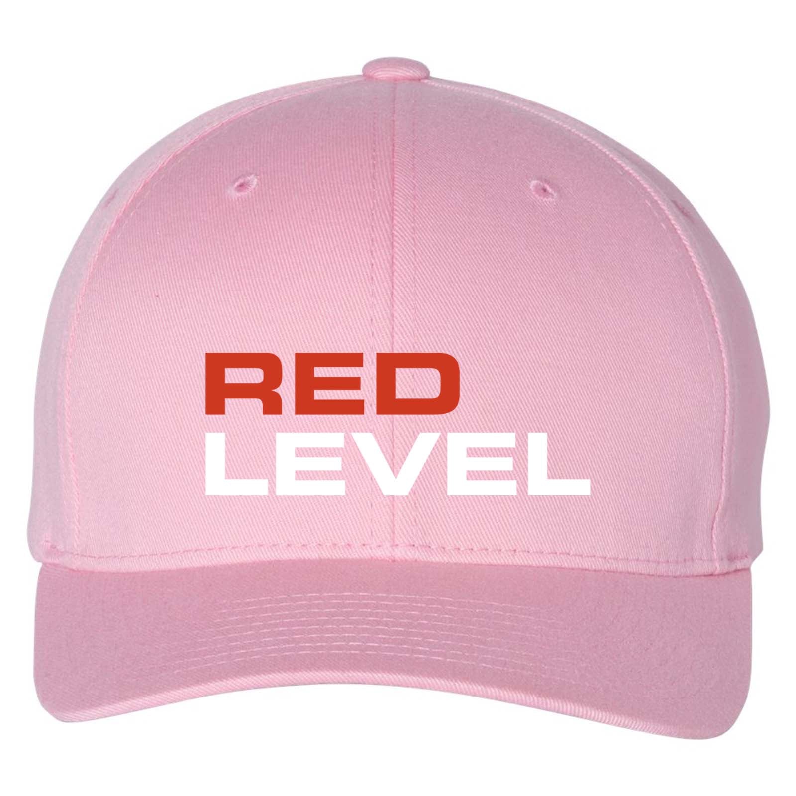 Red Level Flexfit Cotton Blend Cap Embroidery - Mato & Hash