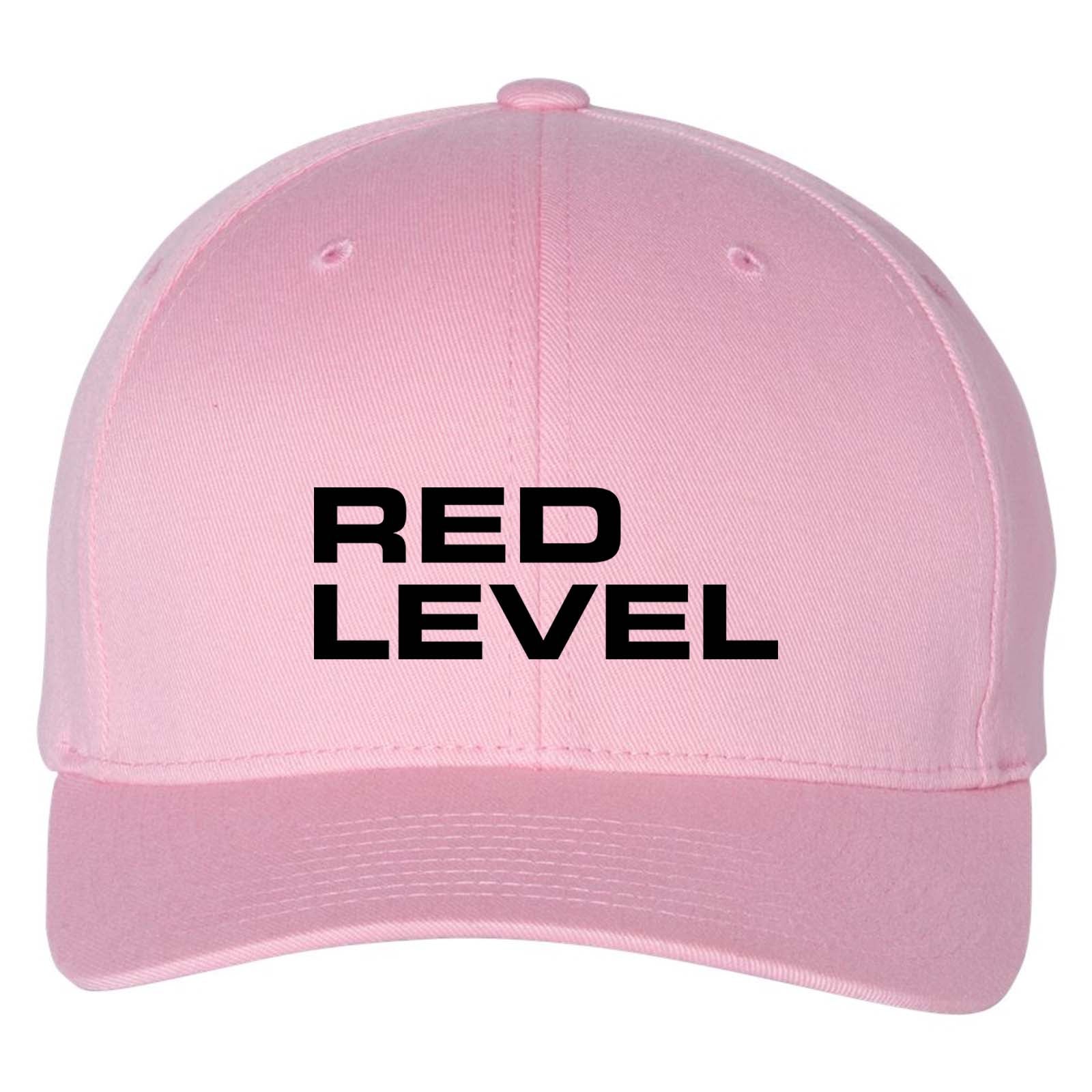 Red Level Flexfit Cotton Blend Cap Embroidery - Mato & Hash