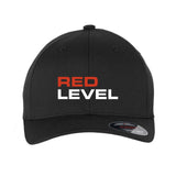 Red Level Flexfit Cotton Blend Cap Embroidery - Mato & Hash