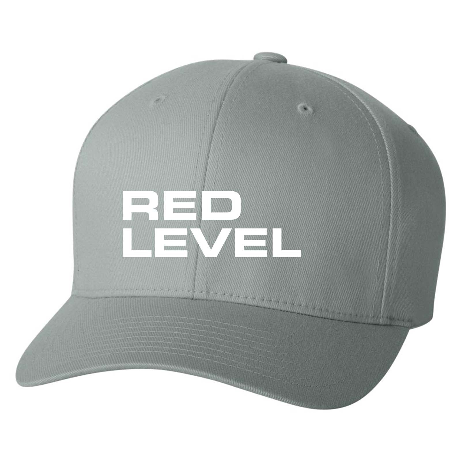 Red Level Flexfit Cotton Blend Cap Embroidery - Mato & Hash