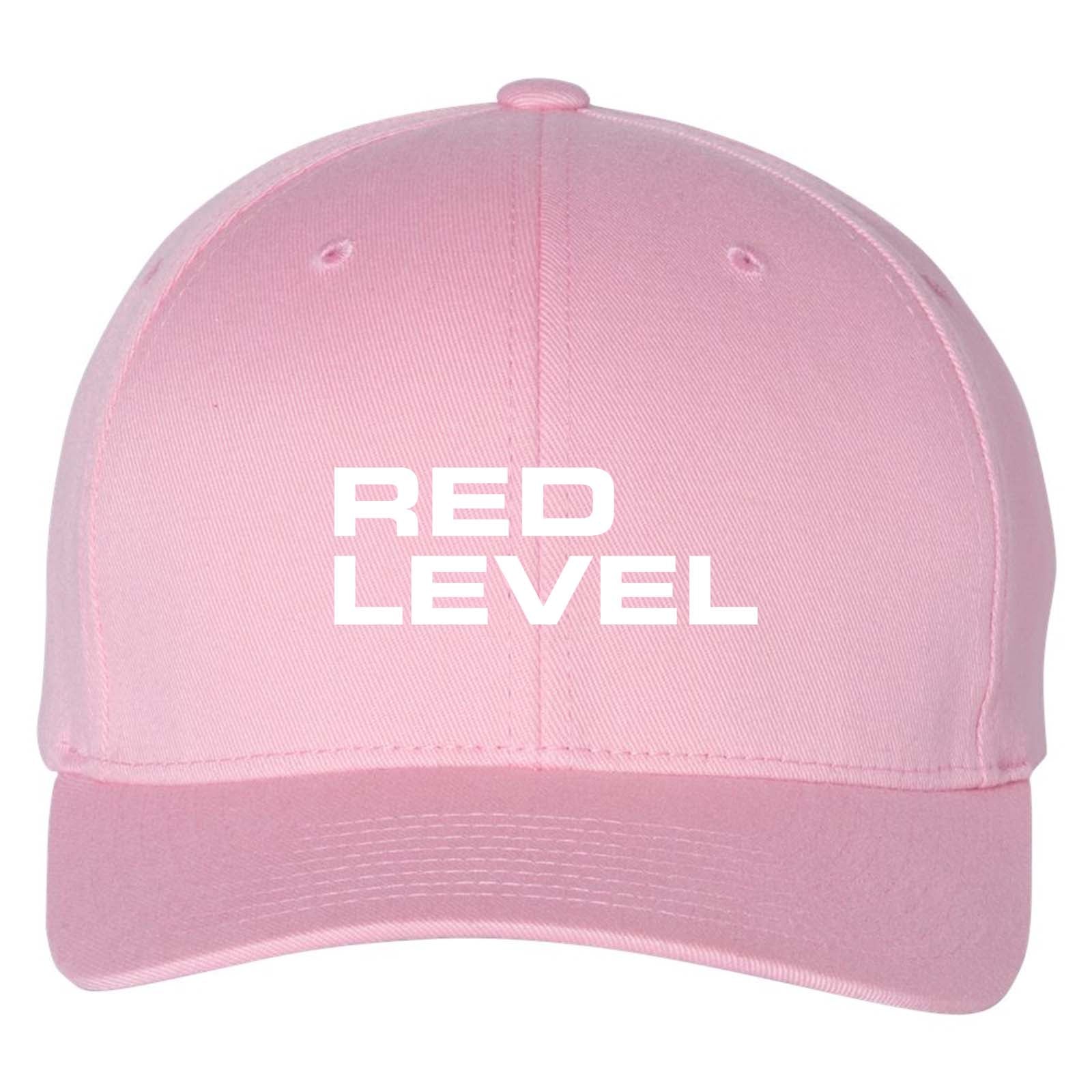 Red Level Flexfit Cotton Blend Cap Embroidery - Mato & Hash