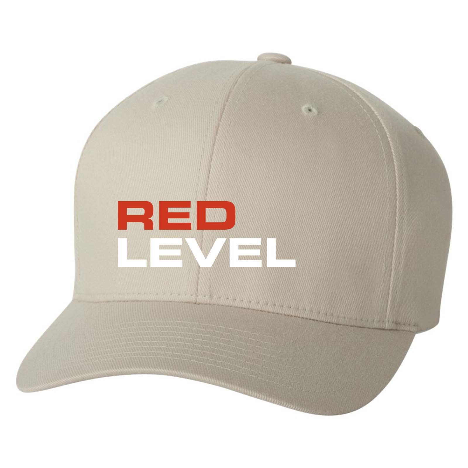 Red Level Flexfit Cotton Blend Cap Embroidery - Mato & Hash