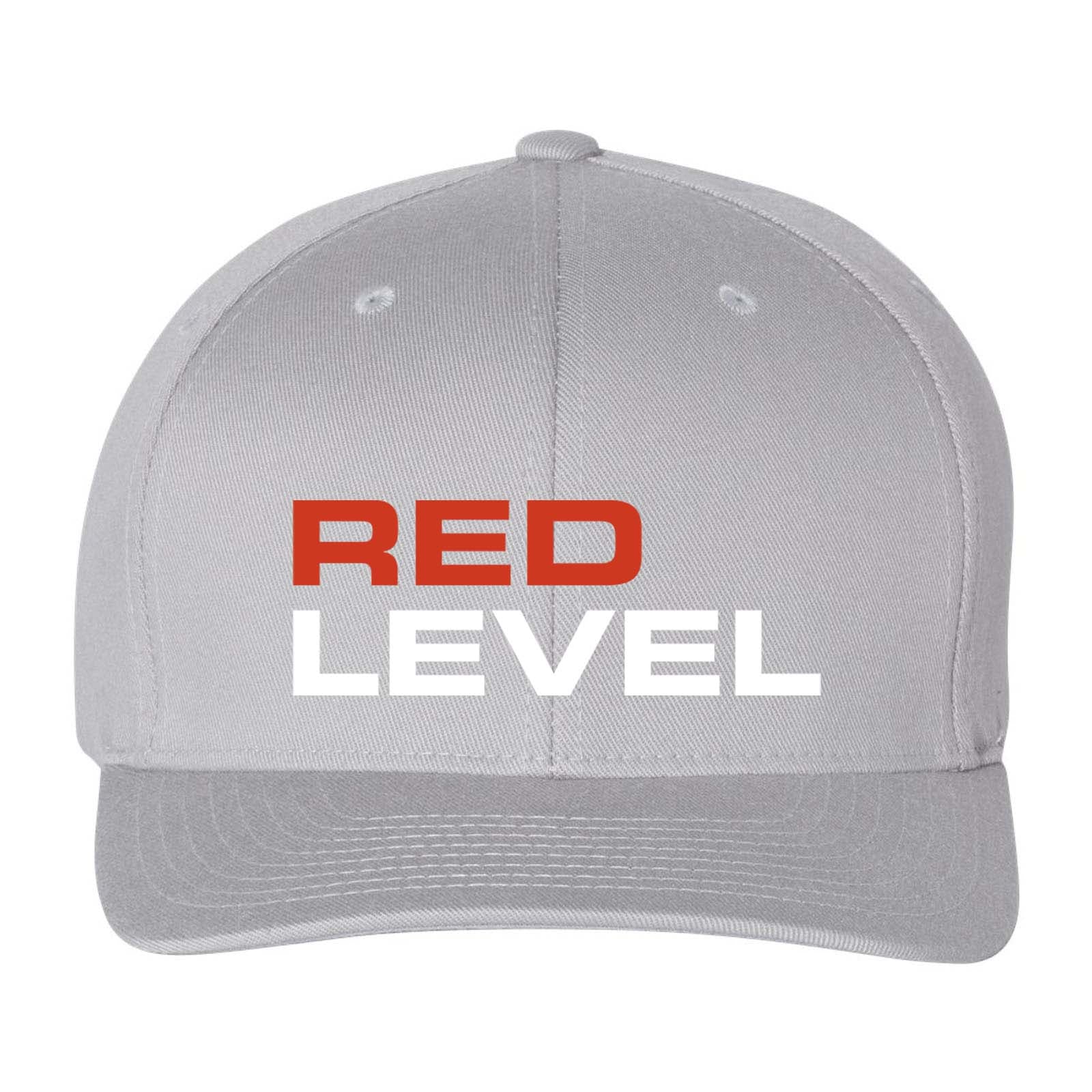 Red Level Flexfit Cotton Blend Cap Embroidery - Mato & Hash