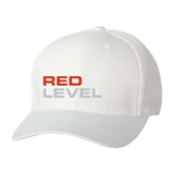 Red Level Flexfit Cotton Blend Cap Embroidery - Mato & Hash