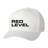 Red Level Flexfit Cotton Blend Cap Embroidery - Mato & Hash