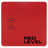 Red Level Lasered Leatherette Phone Charging Mat