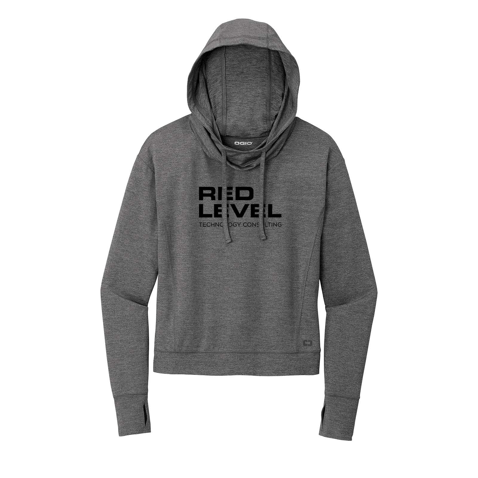 Red Level OGIO Â® ENDURANCE Ladies Force Hoodie Printed - Mato & Hash