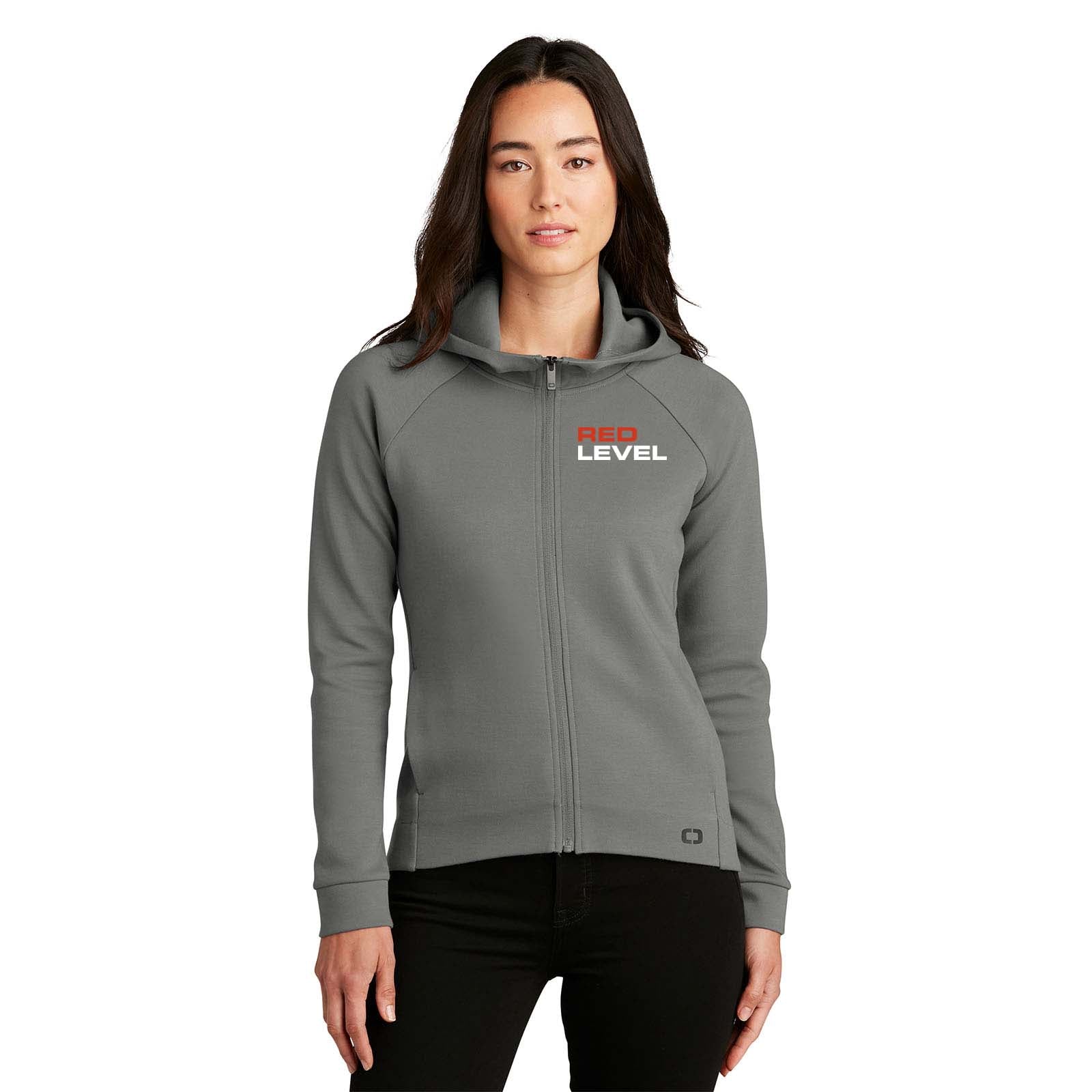 Red Level OGIO® Ladies Bolt Full-Zip Hoodie Embroidered - Mato & Hash