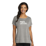 Red Level OGIO® Ladies Luuma Cuffed Short Sleeve Printed - Mato & Hash