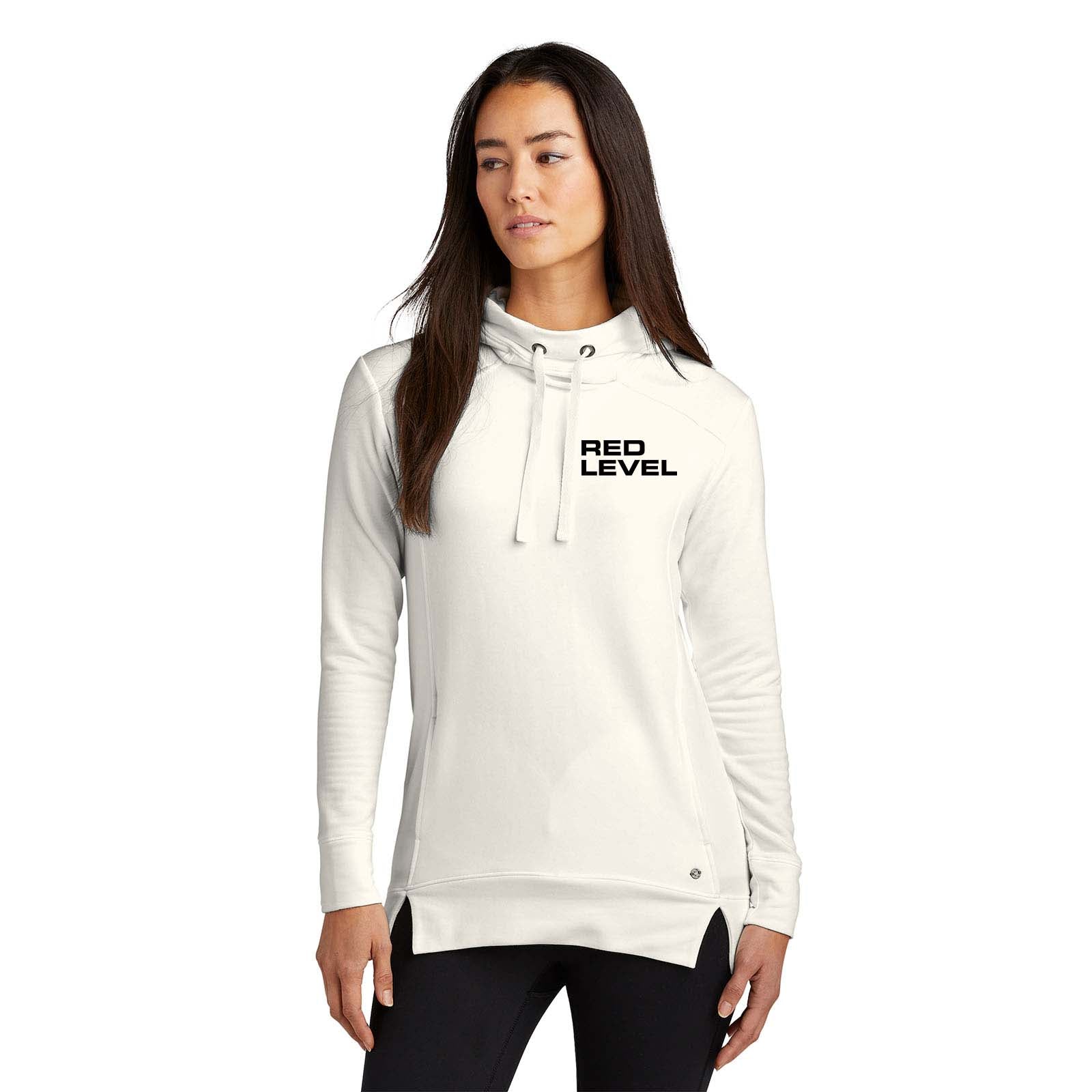 Red Level OGIO® Ladies Luuma Pullover Fleece Hoodie Embroidery - Mato & Hash