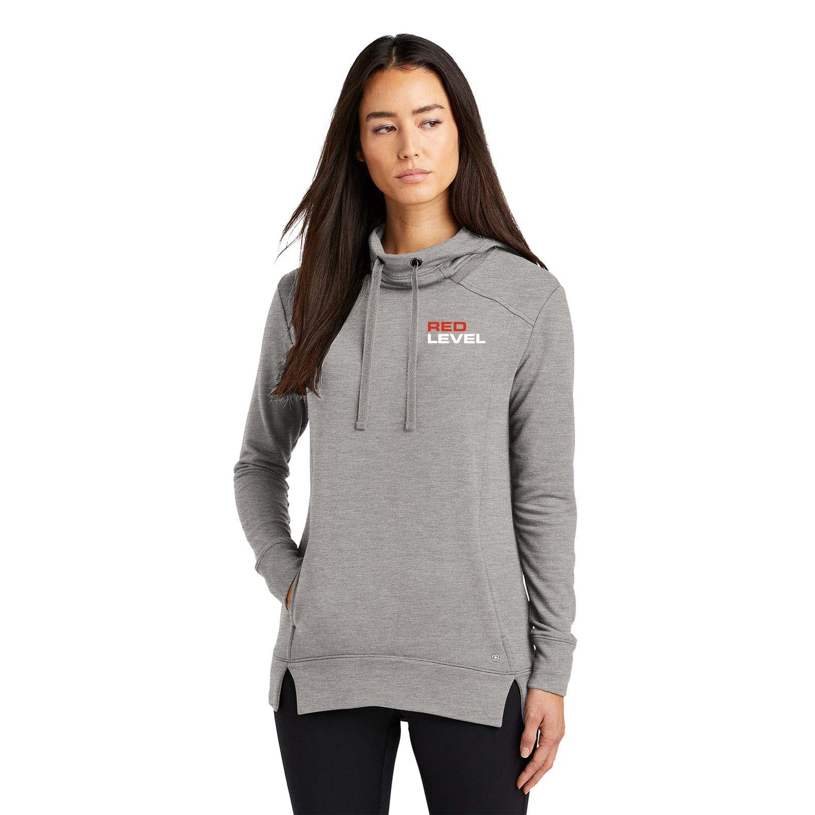 Red Level OGIO® Ladies Luuma Pullover Fleece Hoodie Embroidery - Mato & Hash