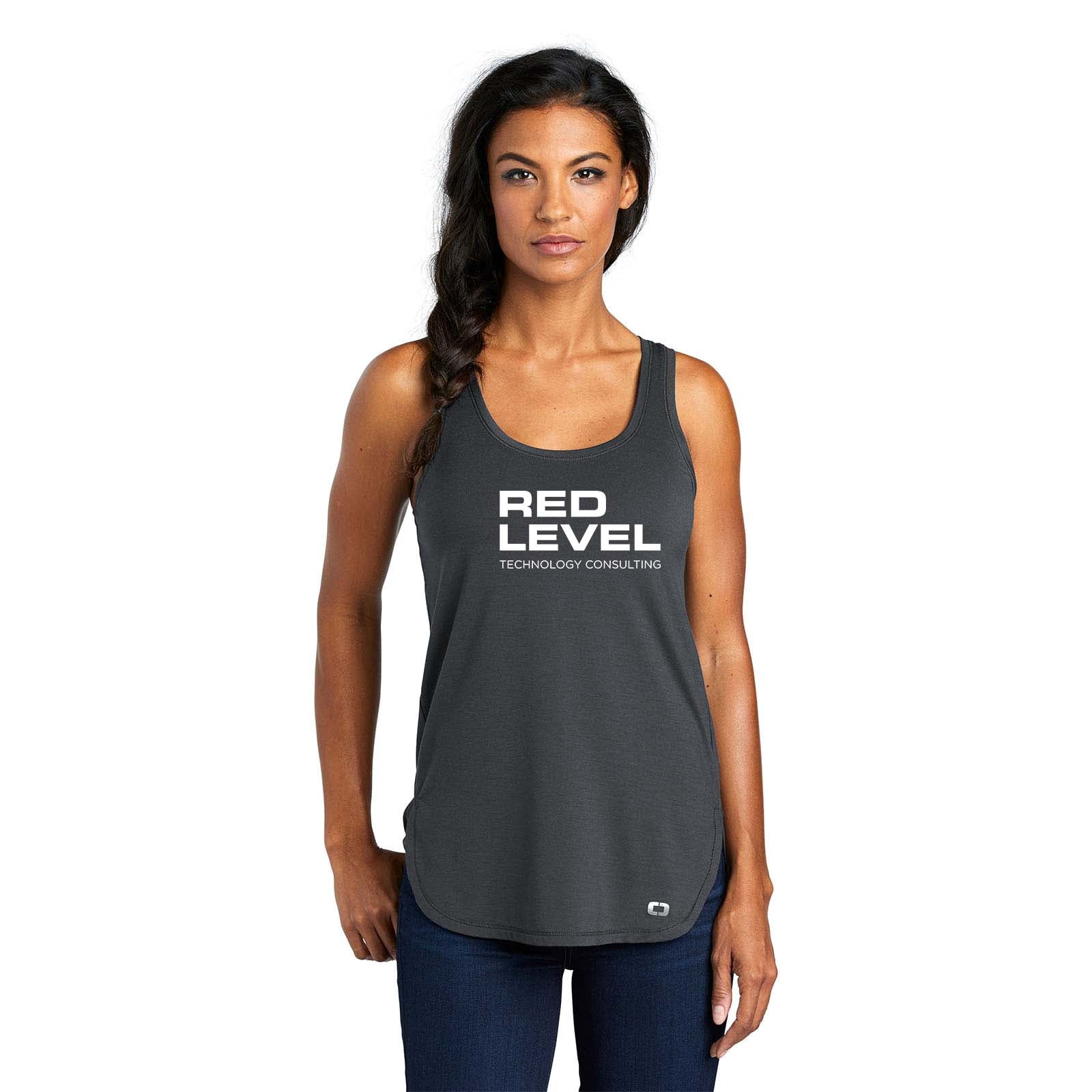 Red Level OGIO® Ladies Luuma Tank Printed - Mato & Hash