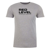 Red Level Unisex Blended Custom T-Shirt Printed