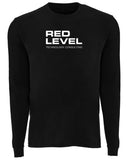 Red Level Unisex Blended Long Sleeve T-Shirt Printed - Mato & Hash