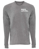 Red Level Unisex Blended Long Sleeve T-Shirt Printed - Mato & Hash