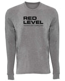 Red Level Unisex Blended Long Sleeve T-Shirt Printed - Mato & Hash