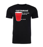 Red Solo Cup Custom Name Family Reunion Unisex T Shirts
