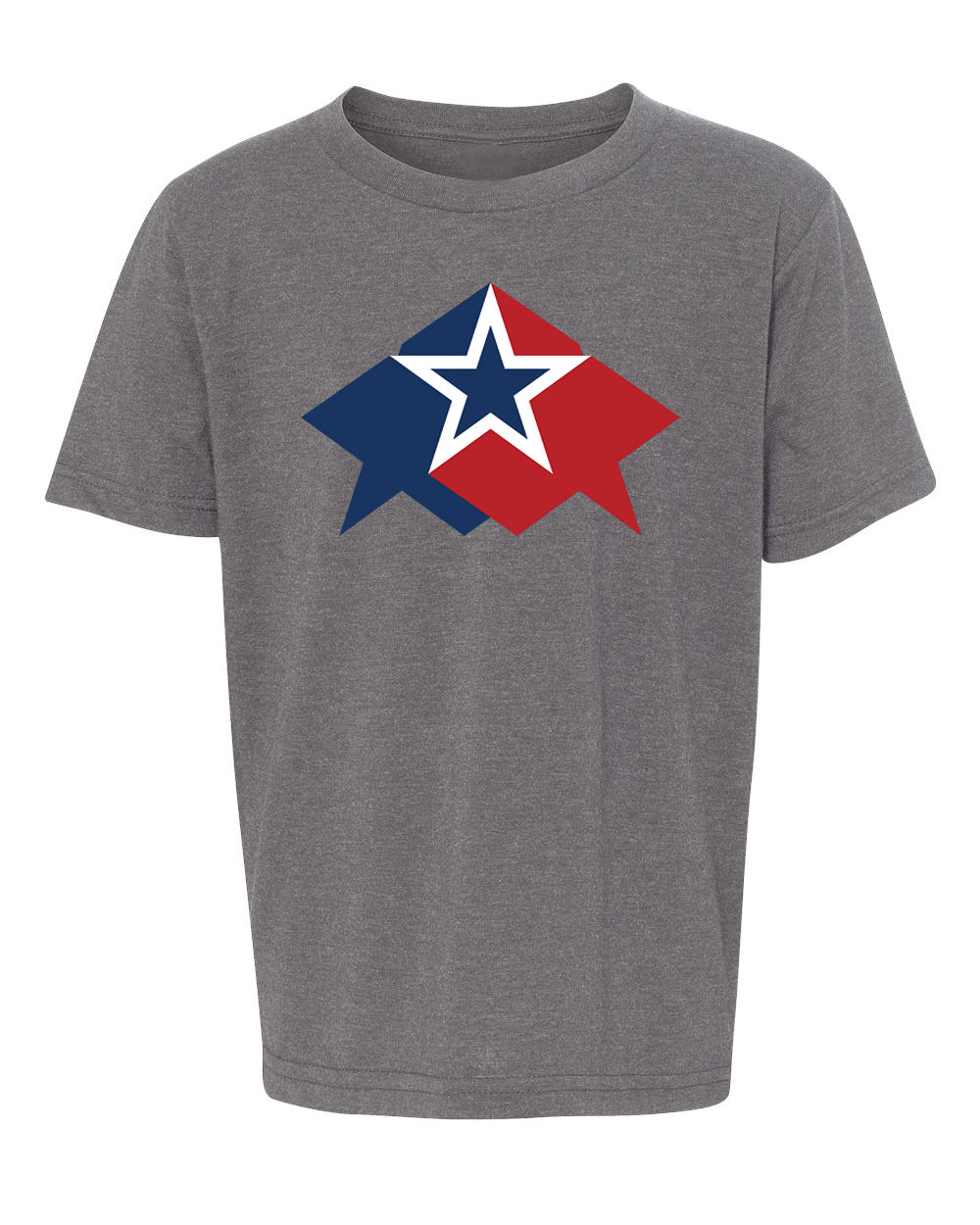 Red, White & Blue Star Kids 4th of July T Shirts - Mato & Hash