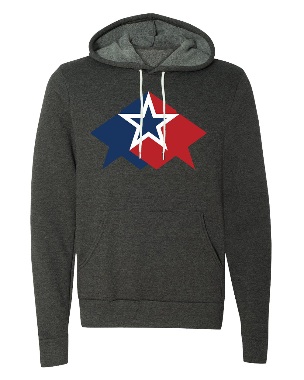 Red, White & Blue Star Unisex 4th of July Hoodies - Mato & Hash