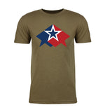 Red, White & Blue Star Unisex 4th of July T Shirts - Mato & Hash