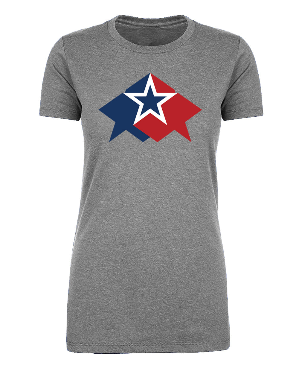 Red, White & Blue Star Womens 4th of July T Shirts - Mato & Hash