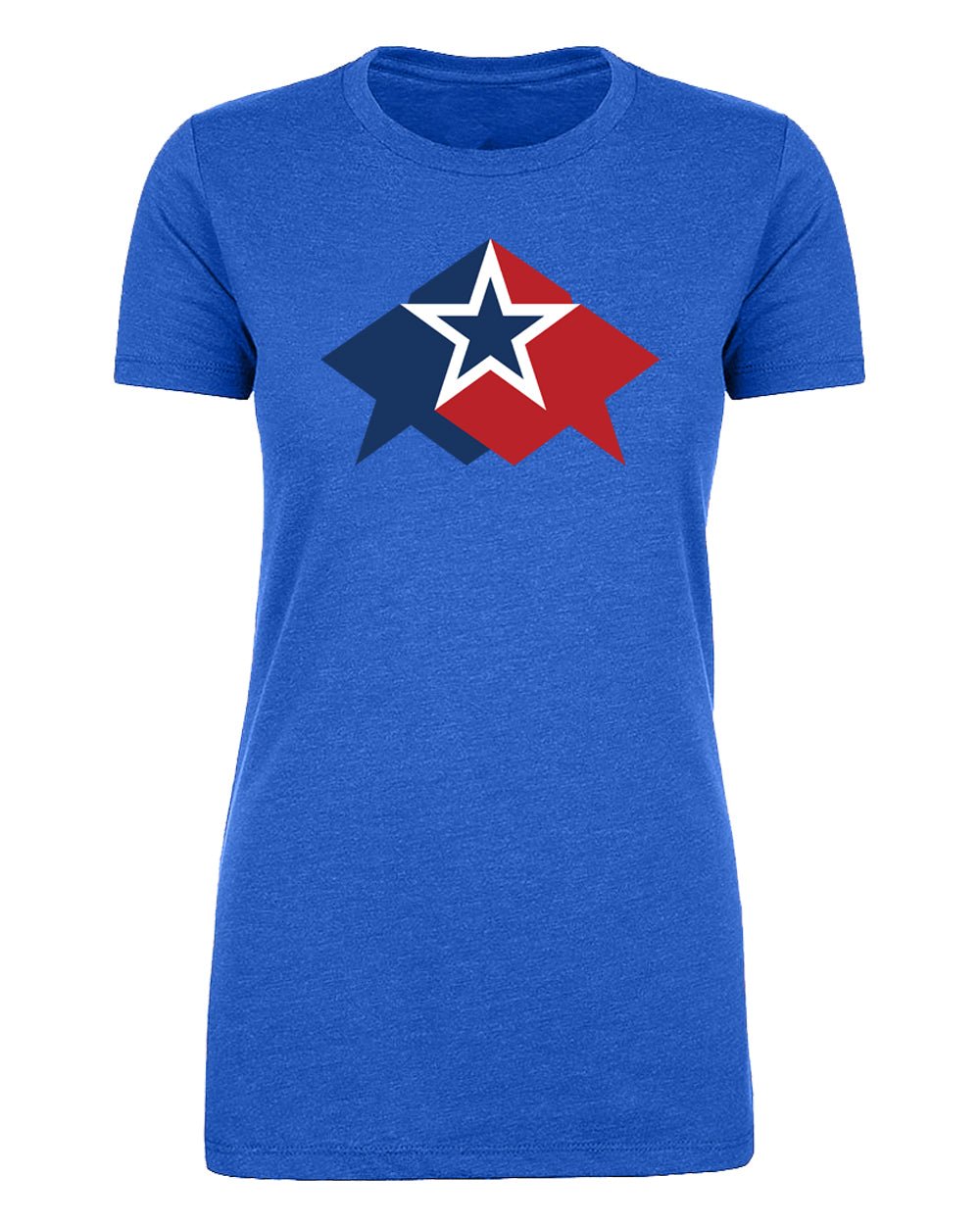 Red, White & Blue Star Womens 4th of July T Shirts - Mato & Hash