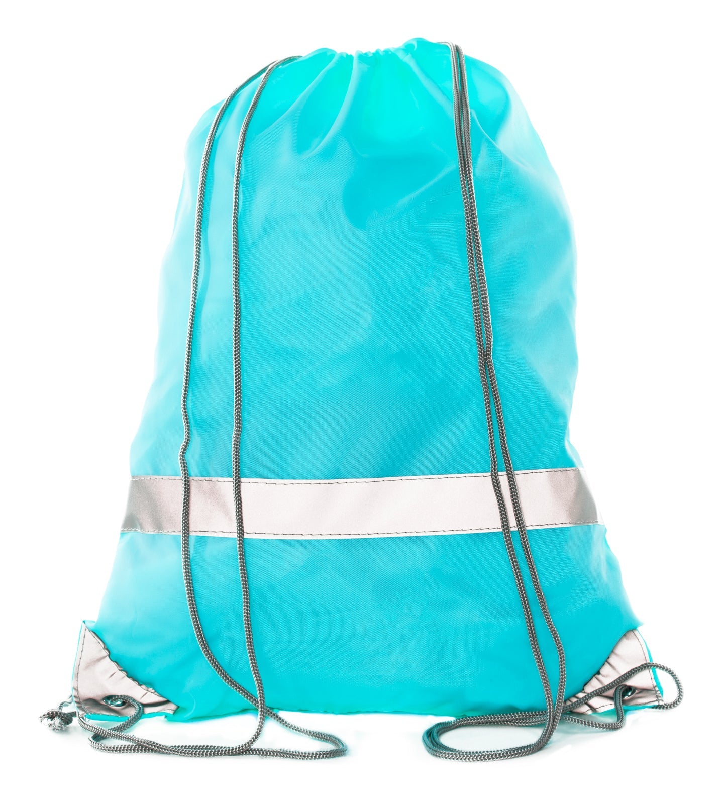 Reflective Polyester Drawstring Bag - Mato & Hash