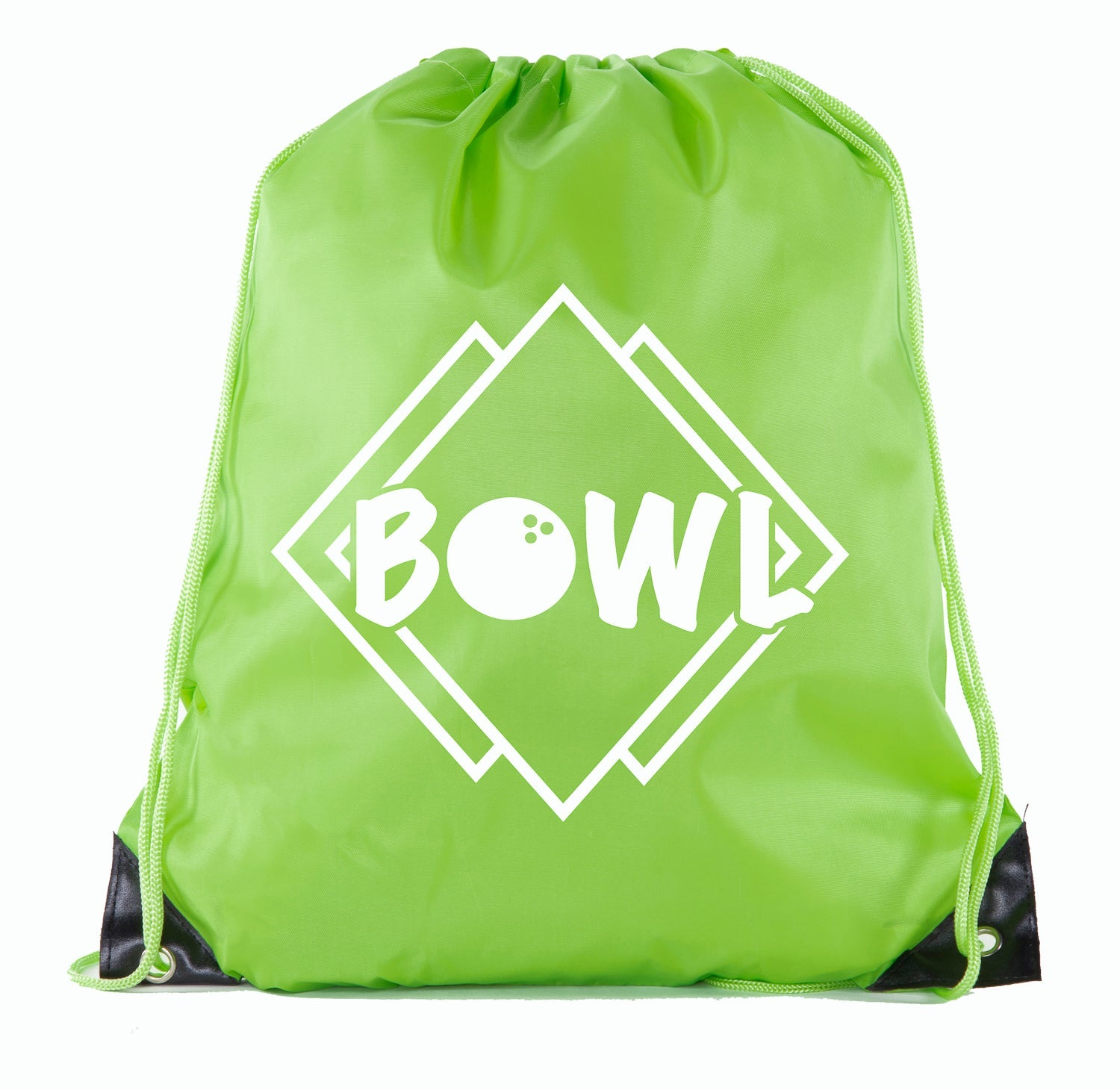 Retro Bowl Polyester Drawstring Bag - Mato & Hash