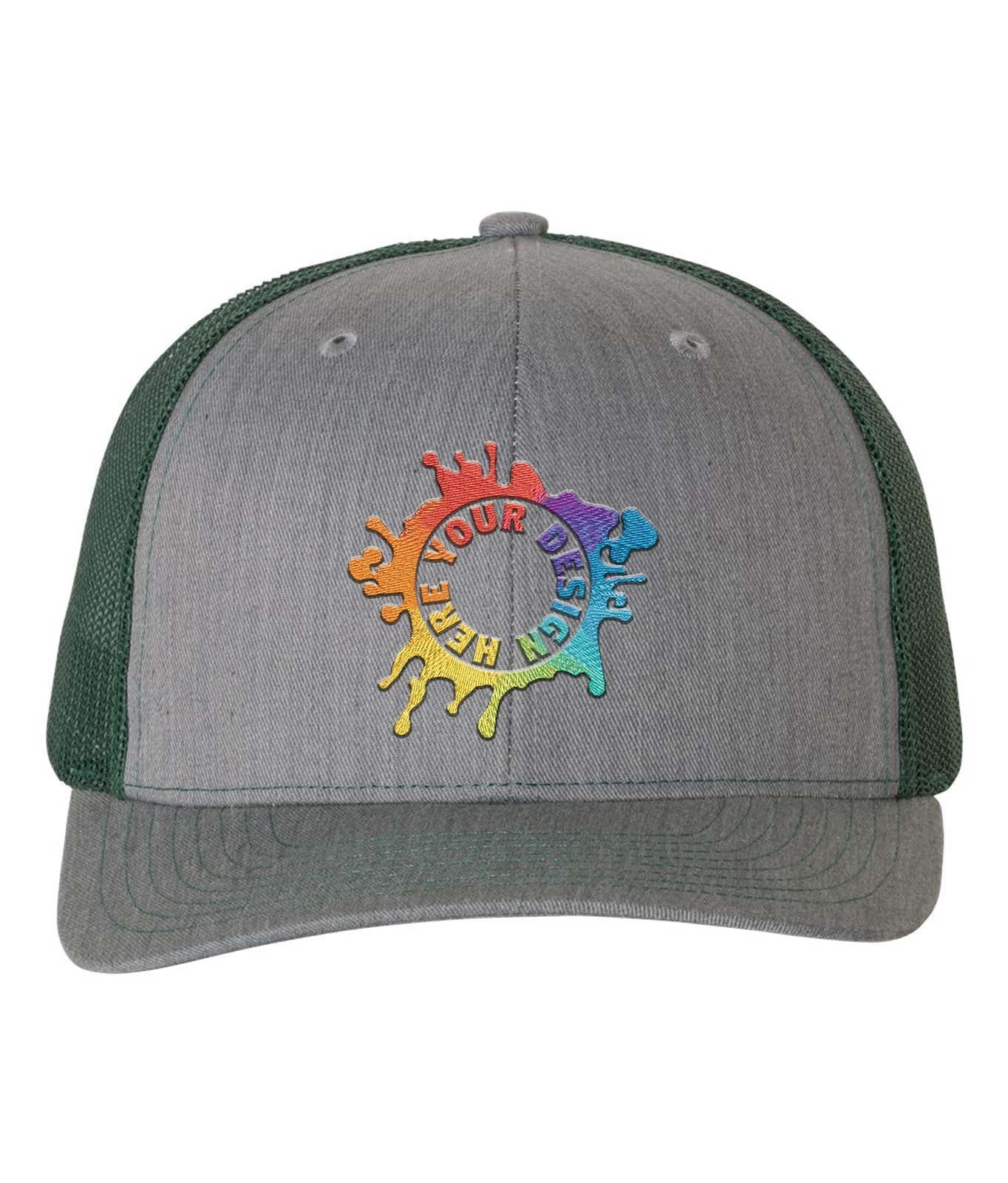 Richardson 112 Adjustable Snapback Trucker Cap Embroidery - Mato & Hash