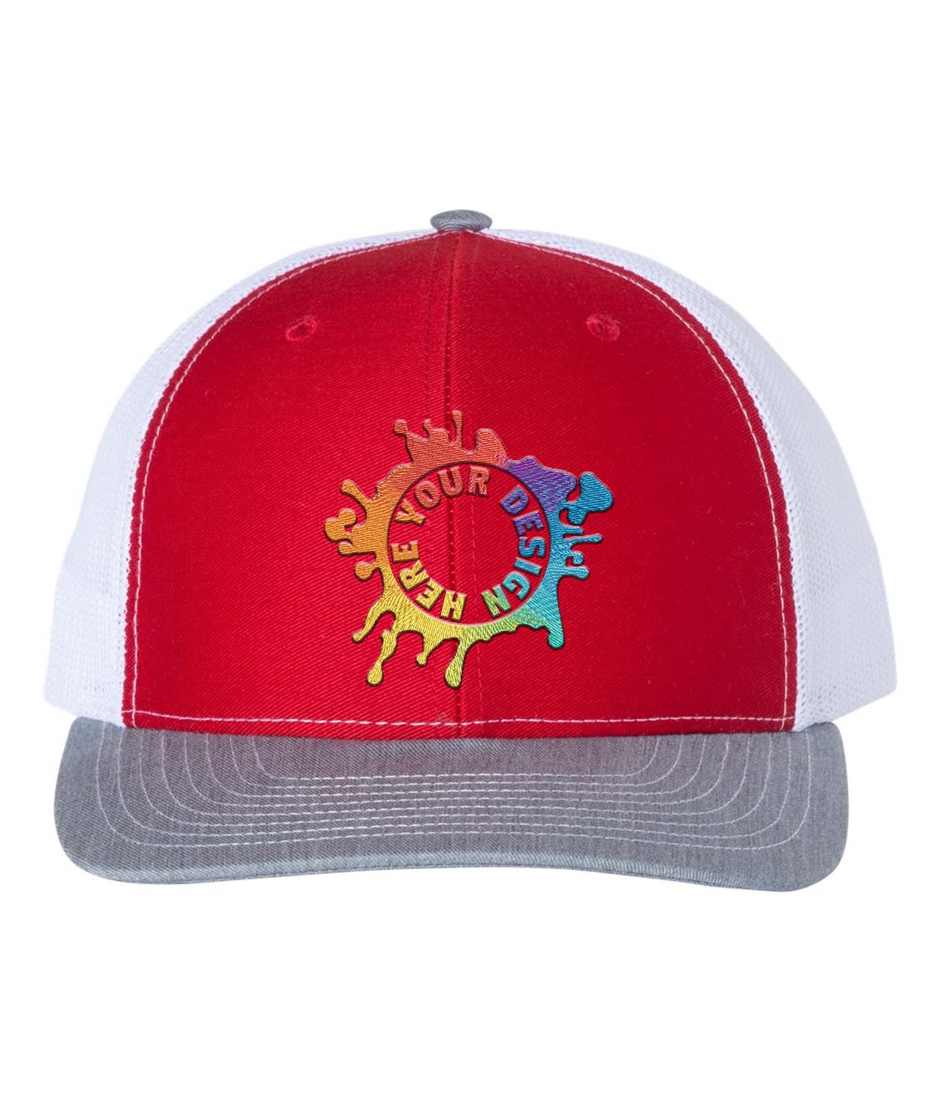 Richardson 112 Adjustable Snapback Trucker Cap Embroidery - Mato & Hash
