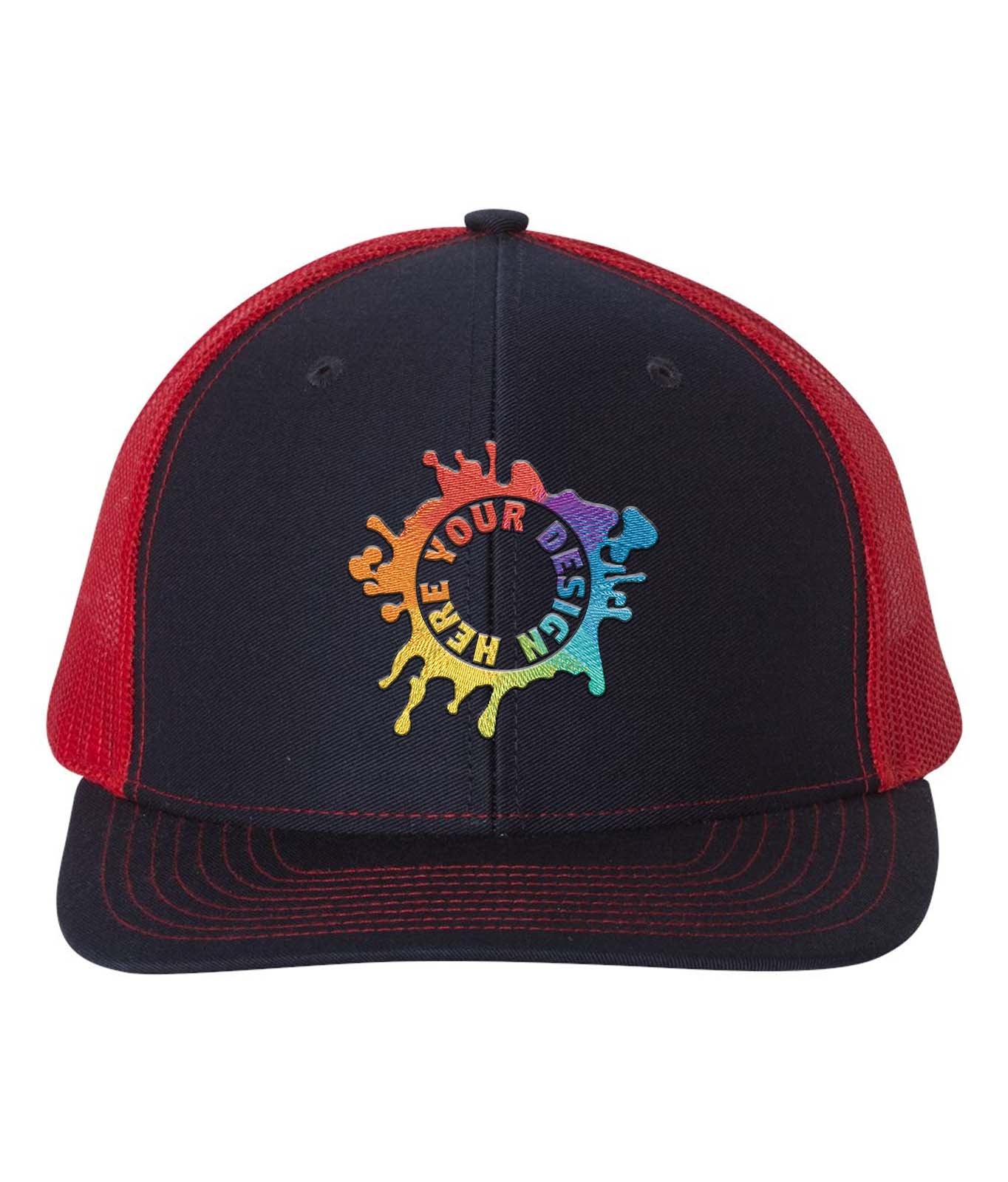 Richardson 112 Adjustable Snapback Trucker Cap Embroidery - Mato & Hash
