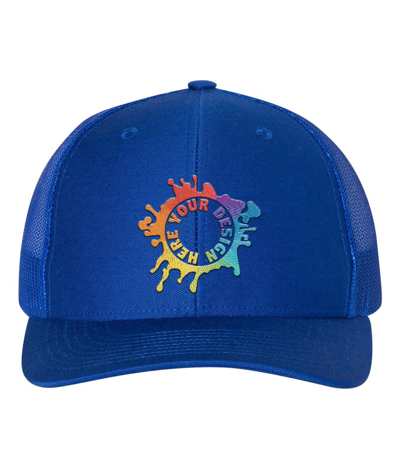Richardson 112 Adjustable Snapback Trucker Cap Embroidery - Mato & Hash