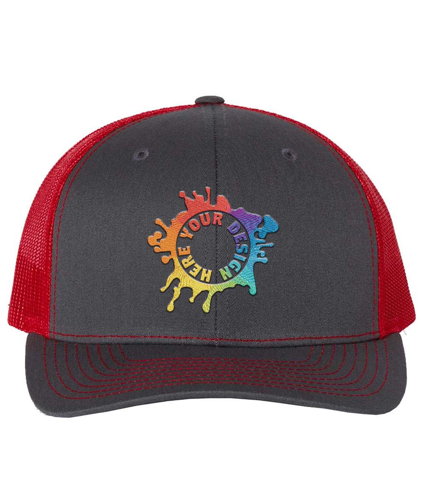 Richardson 112 Adjustable Snapback Trucker Cap Embroidery - Mato & Hash