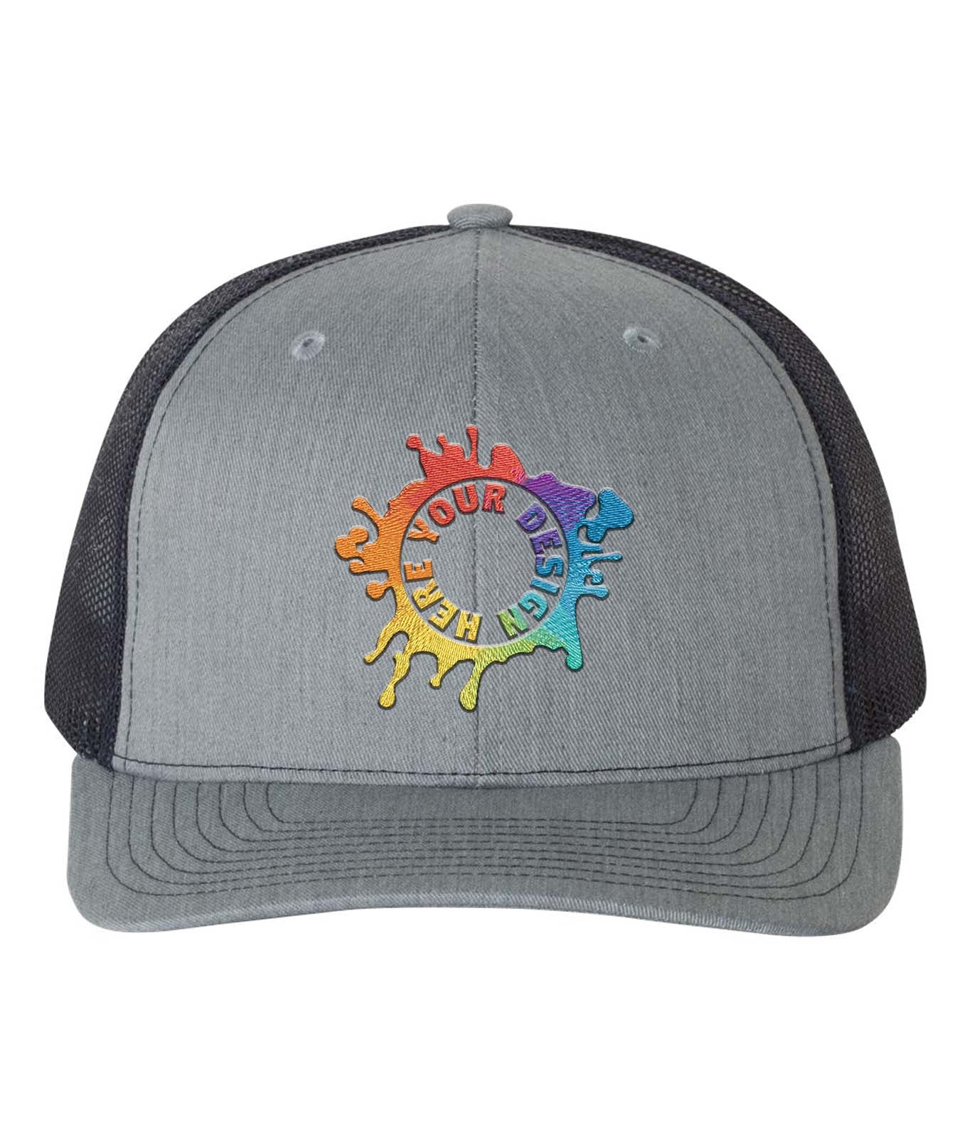Richardson 112 Adjustable Snapback Trucker Cap Embroidery - Mato & Hash