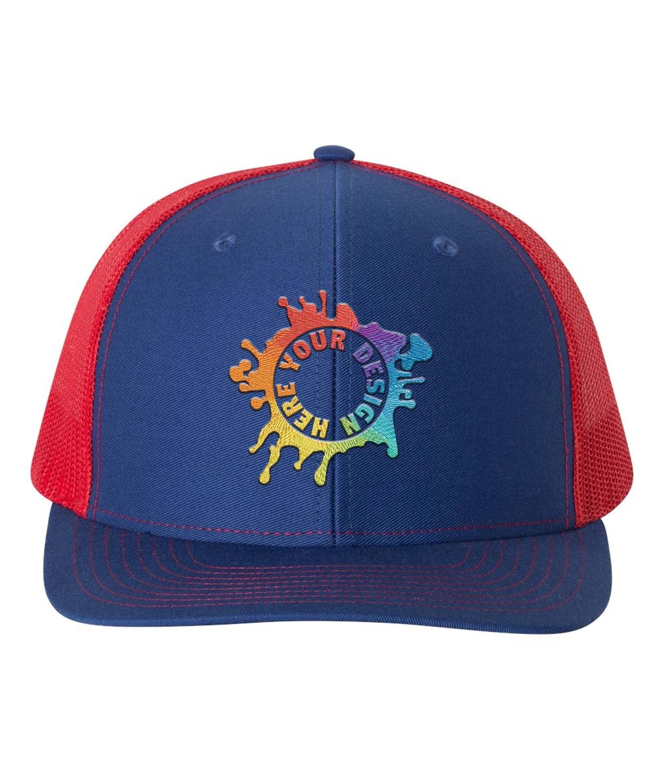 Richardson 112 Adjustable Snapback Trucker Cap Embroidery - Mato & Hash