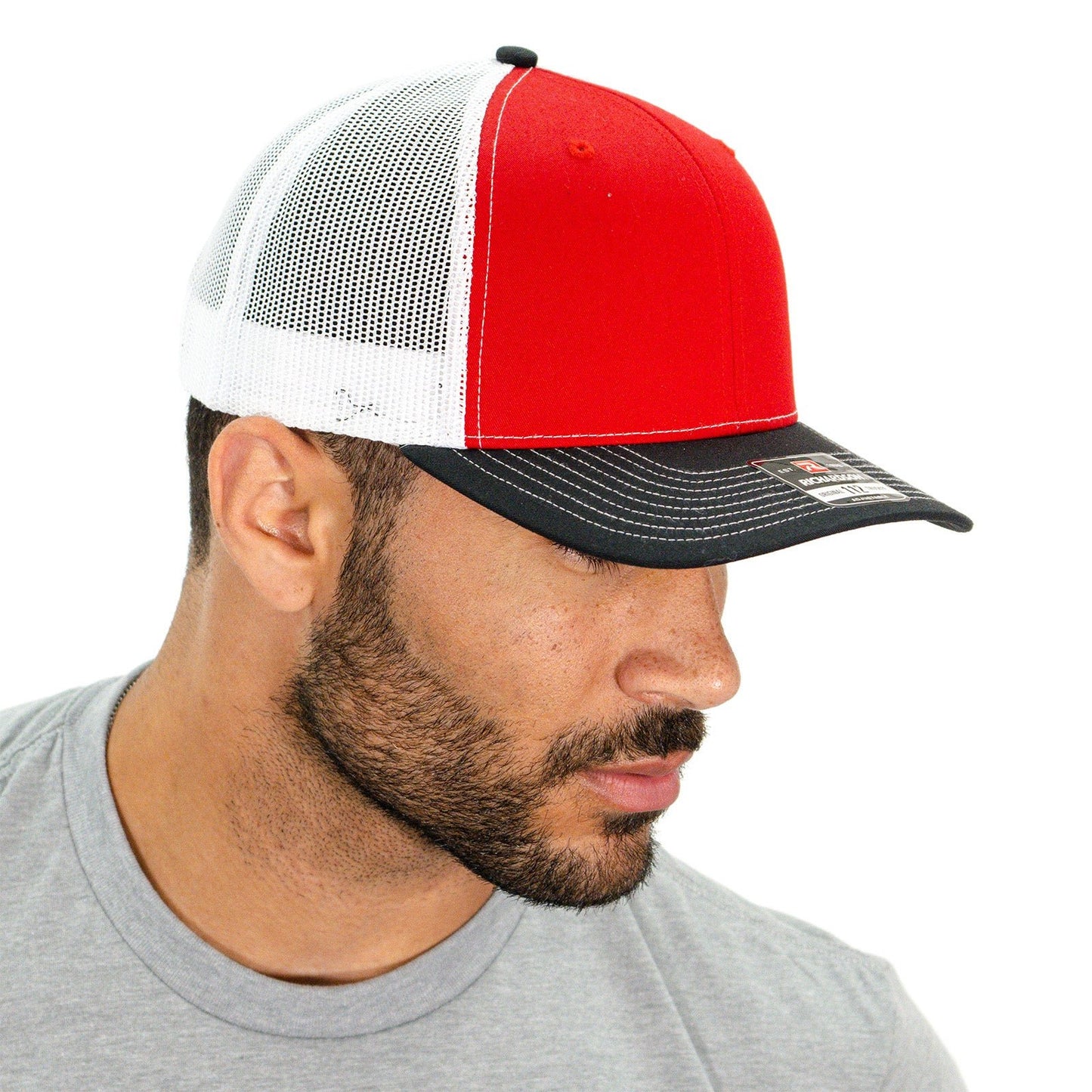 Richardson 112 Adjustable Snapback Trucker Cap Embroidery - Mato & Hash