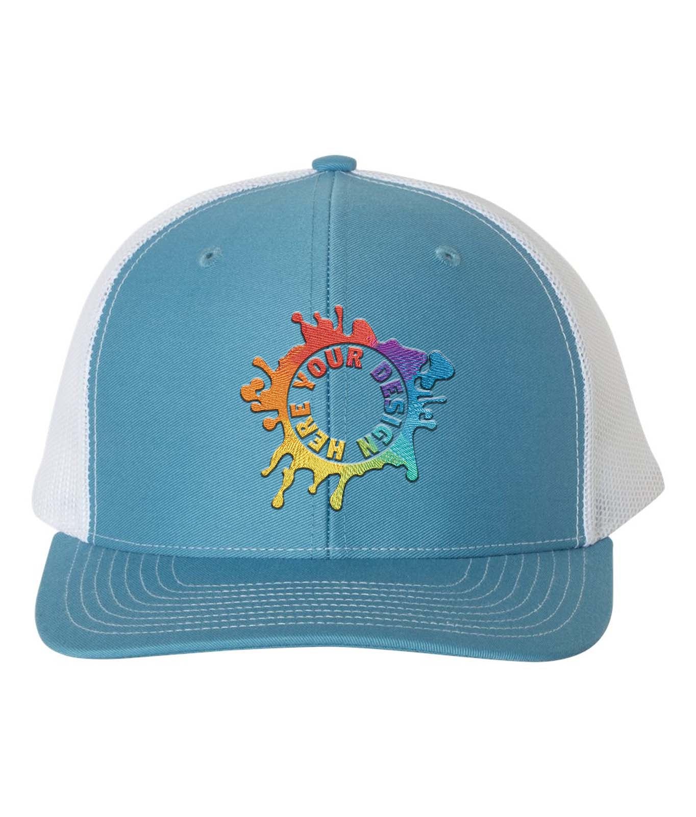 Richardson 112 Adjustable Snapback Trucker Cap Embroidery - Mato & Hash