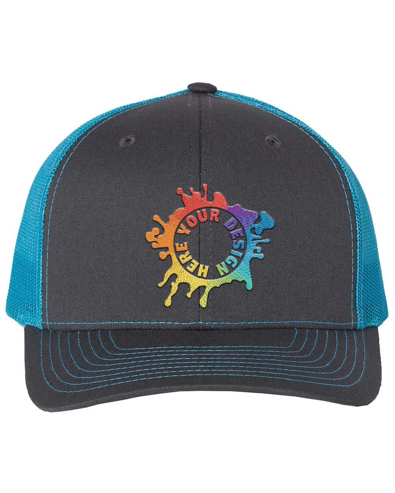 Richardson 112 Adjustable Snapback Trucker Cap Embroidery - Mato & Hash