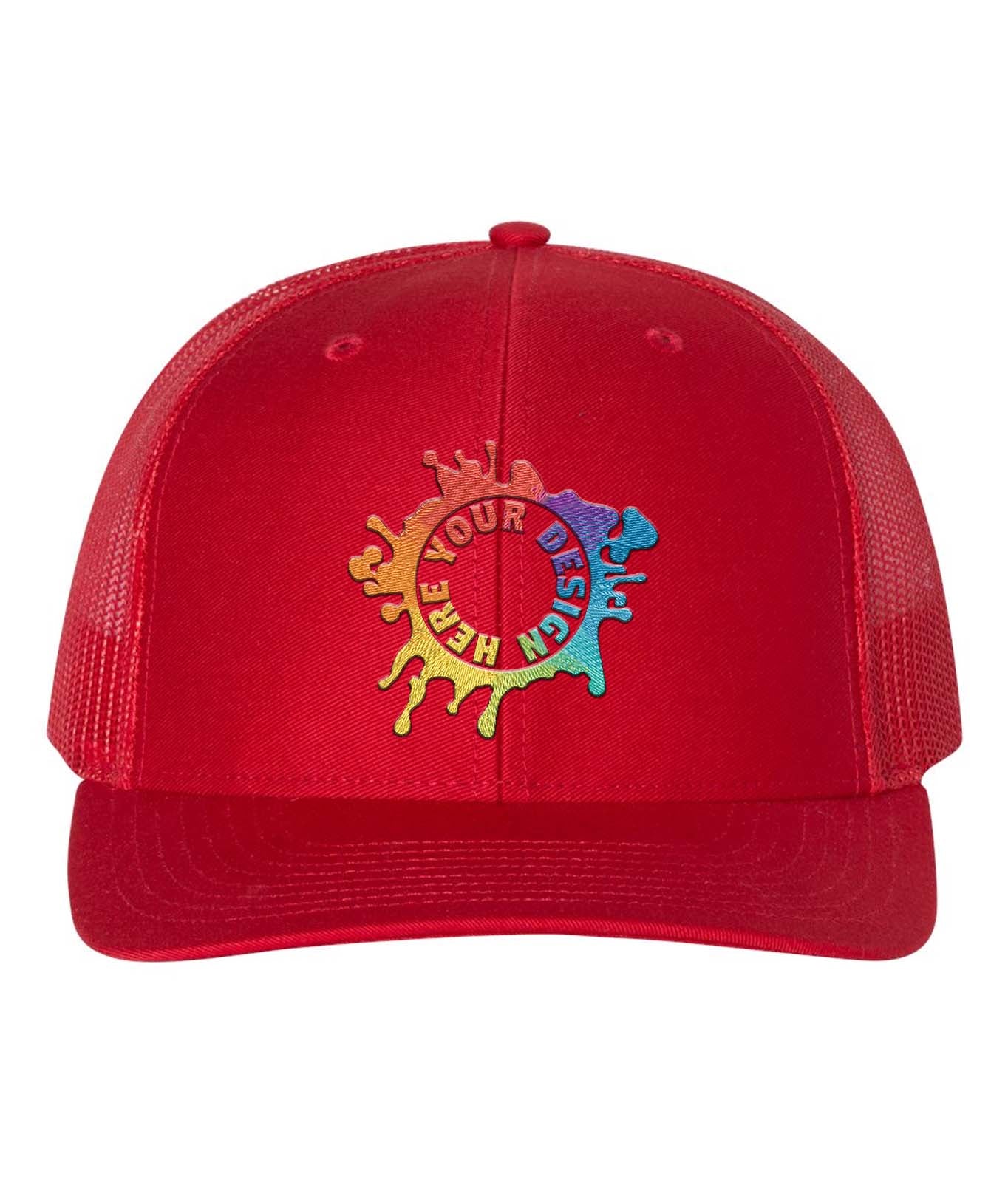 Richardson 112 Adjustable Snapback Trucker Cap Embroidery - Mato & Hash