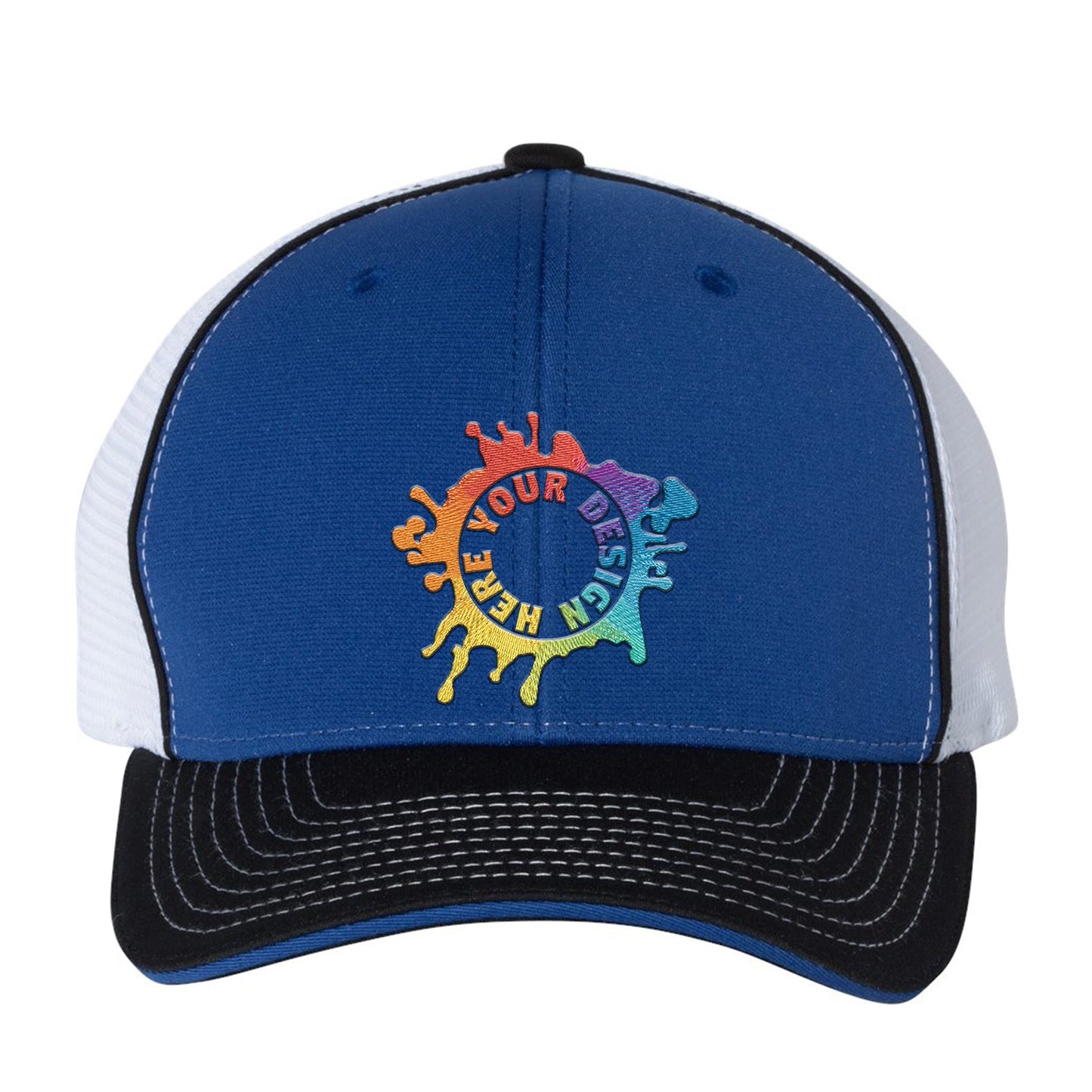 Richardson Fitted Pulse Sportmesh with R-Flex Cap Embroidery - Mato & Hash