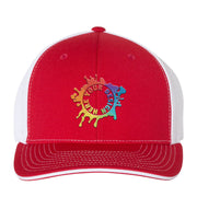 Red/White Split/White Split