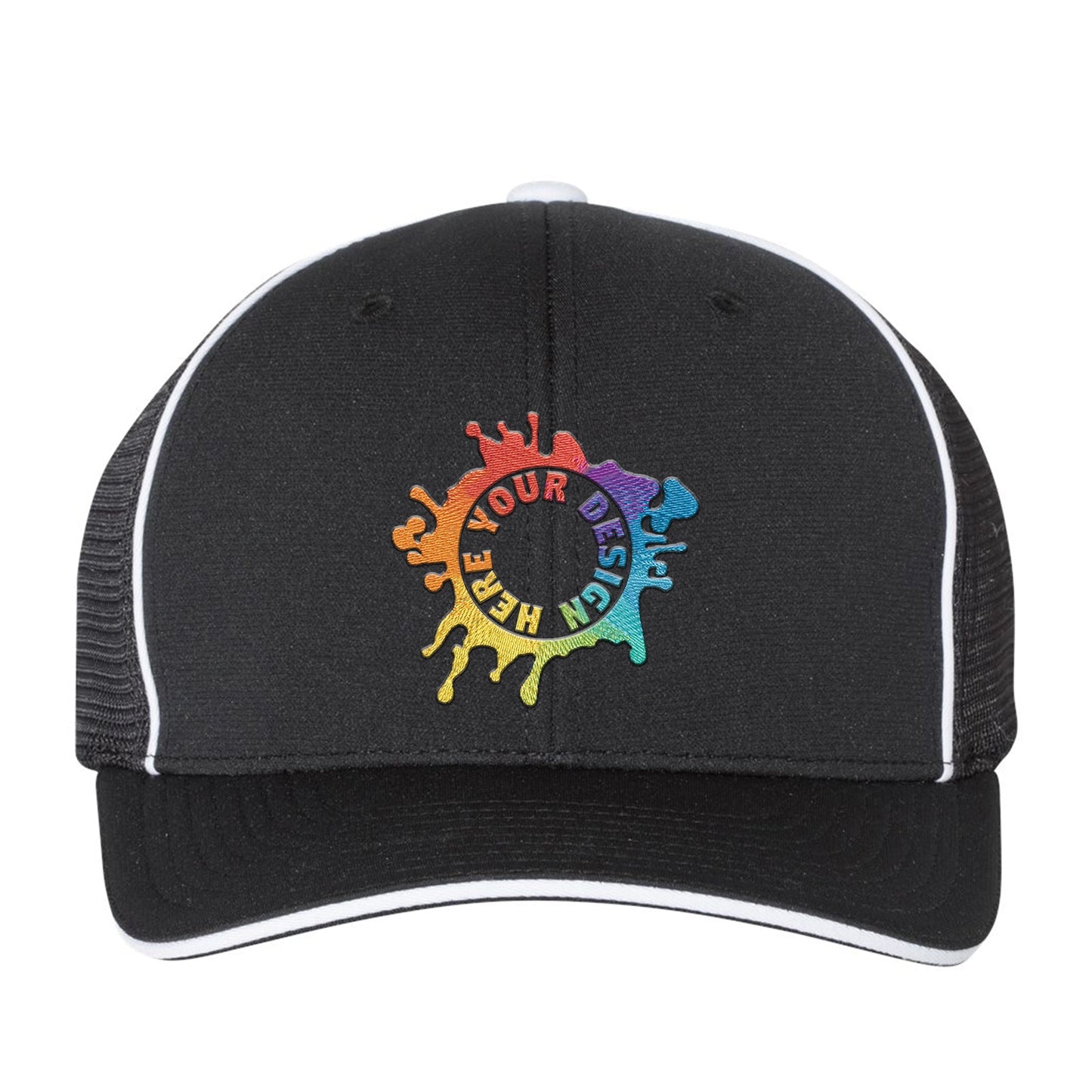 Richardson Fitted Pulse Sportmesh with R-Flex Cap Embroidery - Mato & Hash