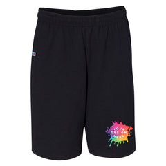 Russeluno ラッセルノ　SKELETON SLIM SHORTS パンツ Russell Boys Active Solid Shorts, 2-Pack, Sizes 4-18 & Husky