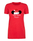 Santa Hat w/ Mouse Ears Custom Family Vacation & Year Womens T Shirts - Mato & Hash