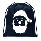 Santa Mini Polyester Drawstring Bag - Mato & Hash