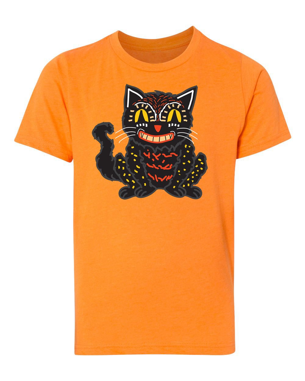 Scary Cat Kids Halloween T Shirts - Mato & Hash