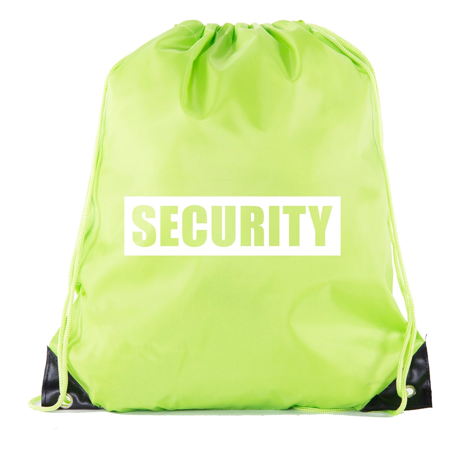 Security - Block - Polyester Drawstring Bag - Mato & Hash
