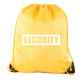 Security - Block - Polyester Drawstring Bag - Mato & Hash