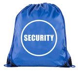 Security - Circle - Polyester Drawstring Bag - Mato & Hash